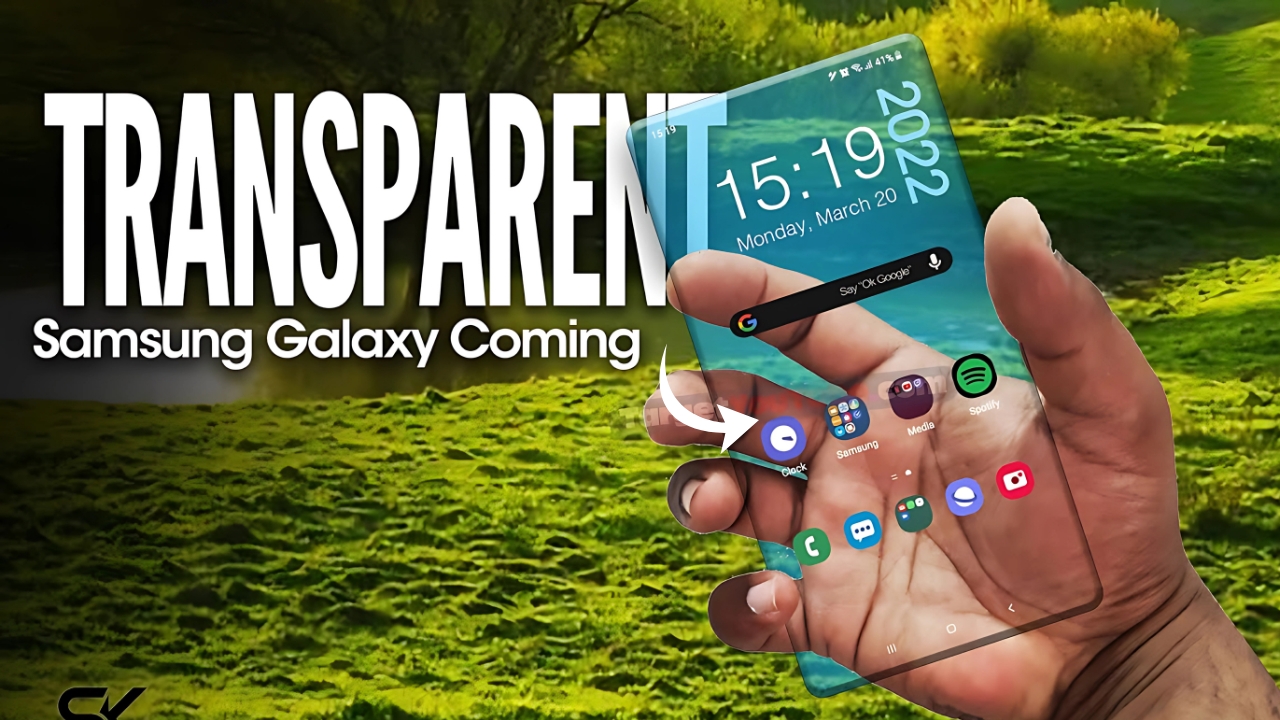 Samsung’s Transparent Smartphone